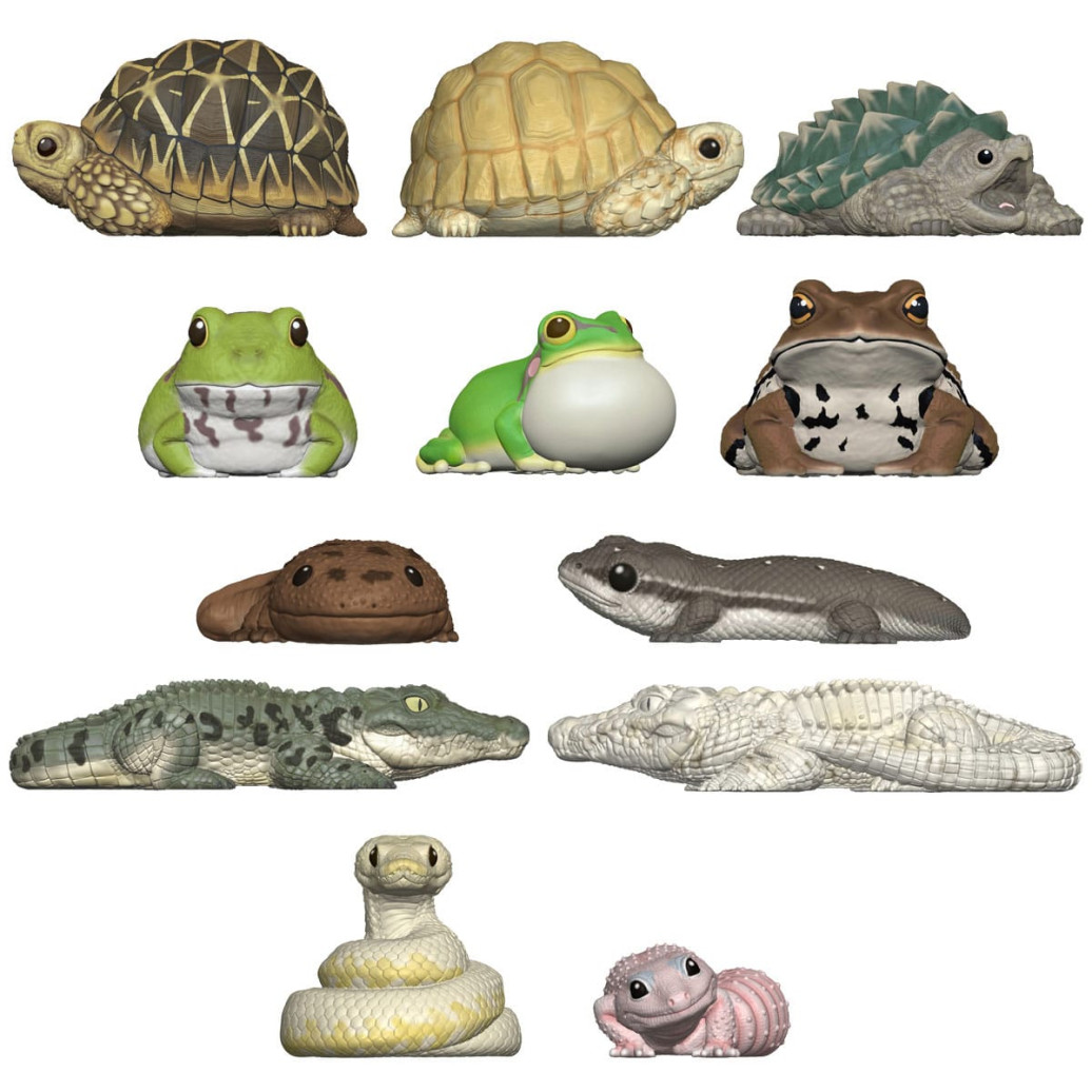 Tenori Friends Soft Vinyl-Figuren 7 cm Wave 12 Display (12) 