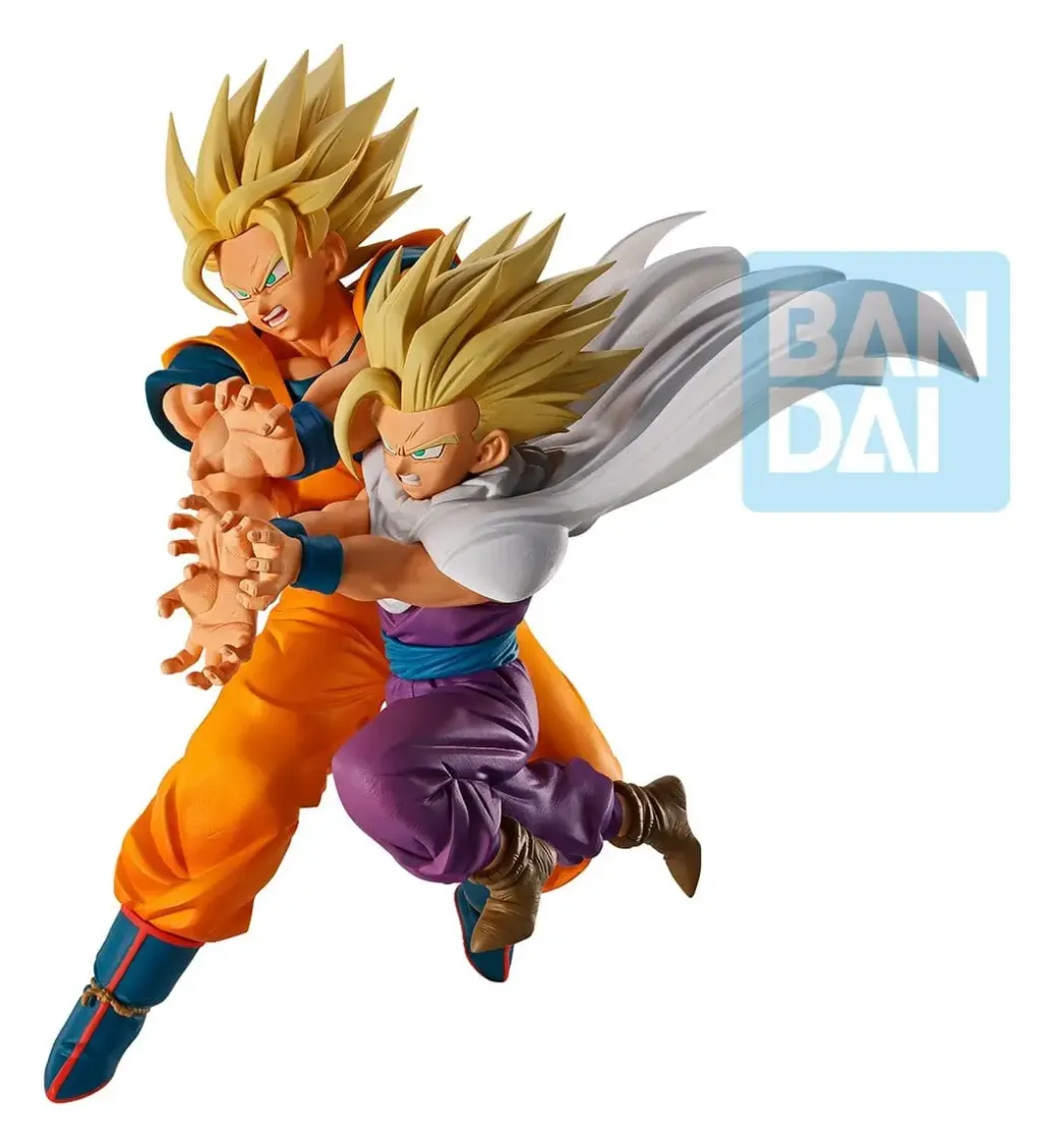 Dragon Ball Z Ichibansho PVC-Figur Son Goku & Son Gohan (Spectacle Battle) 18 cm