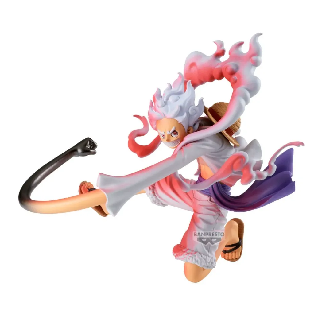 One Piece Battle Record Collection PVC Statue Monkey D. Luffy Gear5 Special Version 13 cm