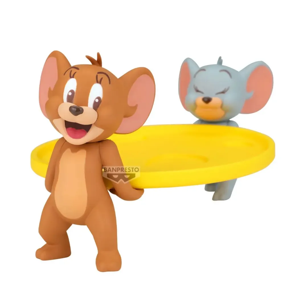 Tom & Jerry Figure Life PVC Statue Jerry & Tuffy Vol.2 7 cm