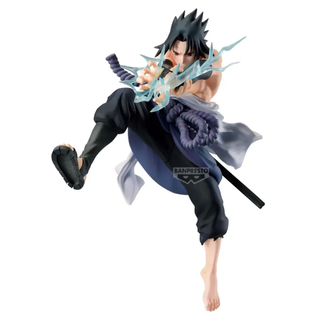 Naruto 72 Series Vibration Stars PVC Statue Deidara & Sasuke Uchiha (B: Sasuke Uchiha) 18 cm