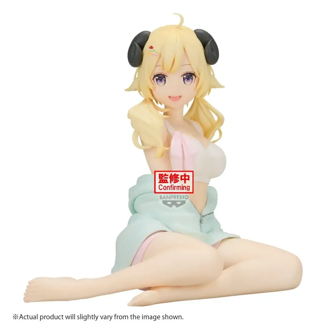 Hololive Relax Time PVC-Figur Tsunomaki Watame 13 cm