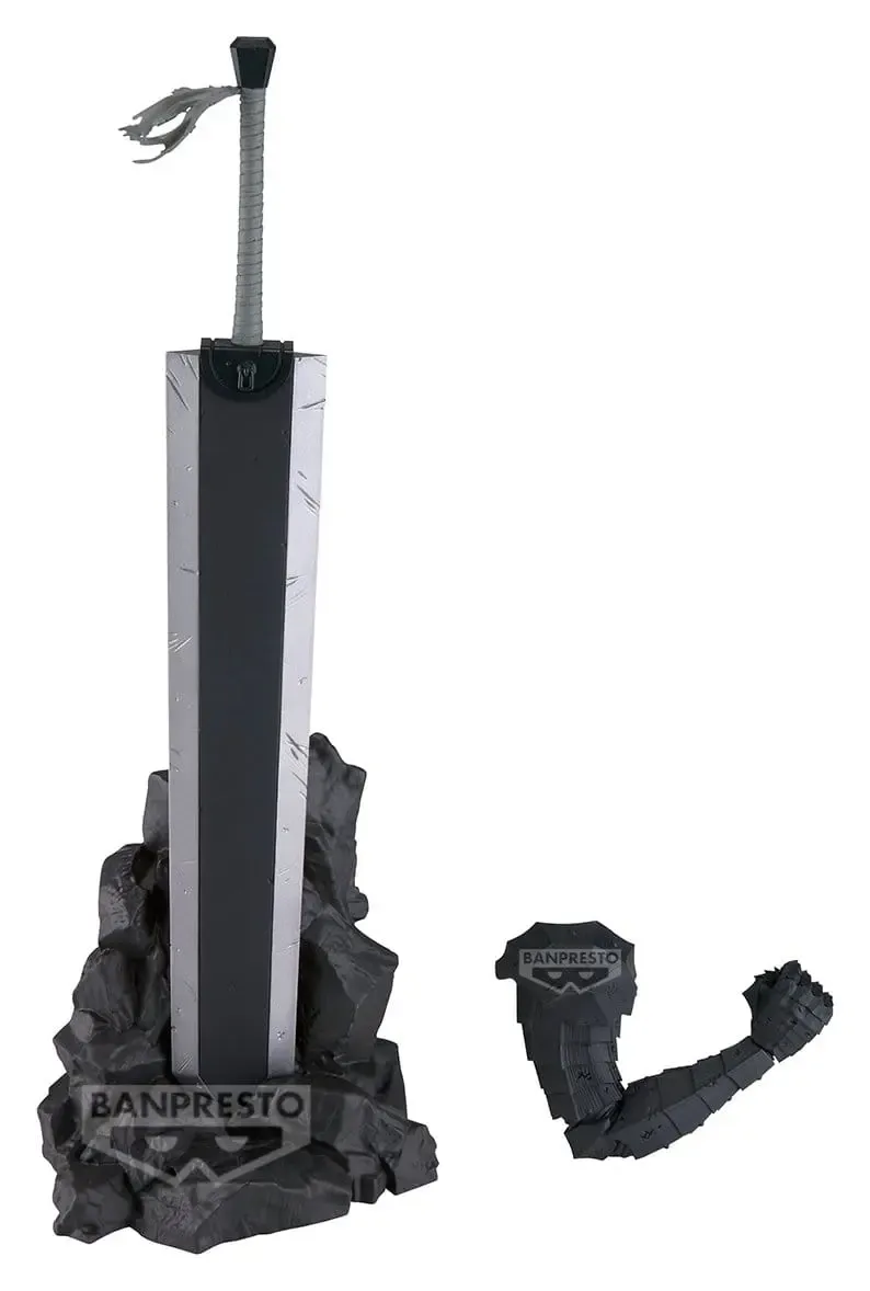 Berserk Grandista PVC-Figur Guts (B:Right Arm & Weapon) 25 cm