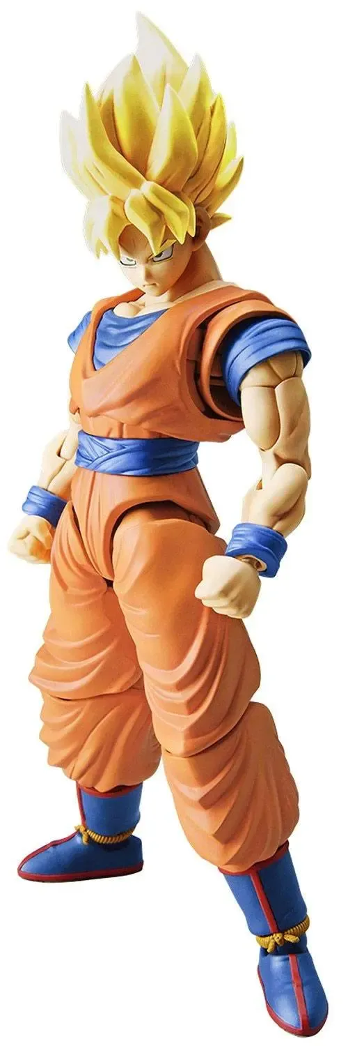 Dragonball Z Super Saiyan Son Goku Figure-rise Model Kit Figur 18 cm