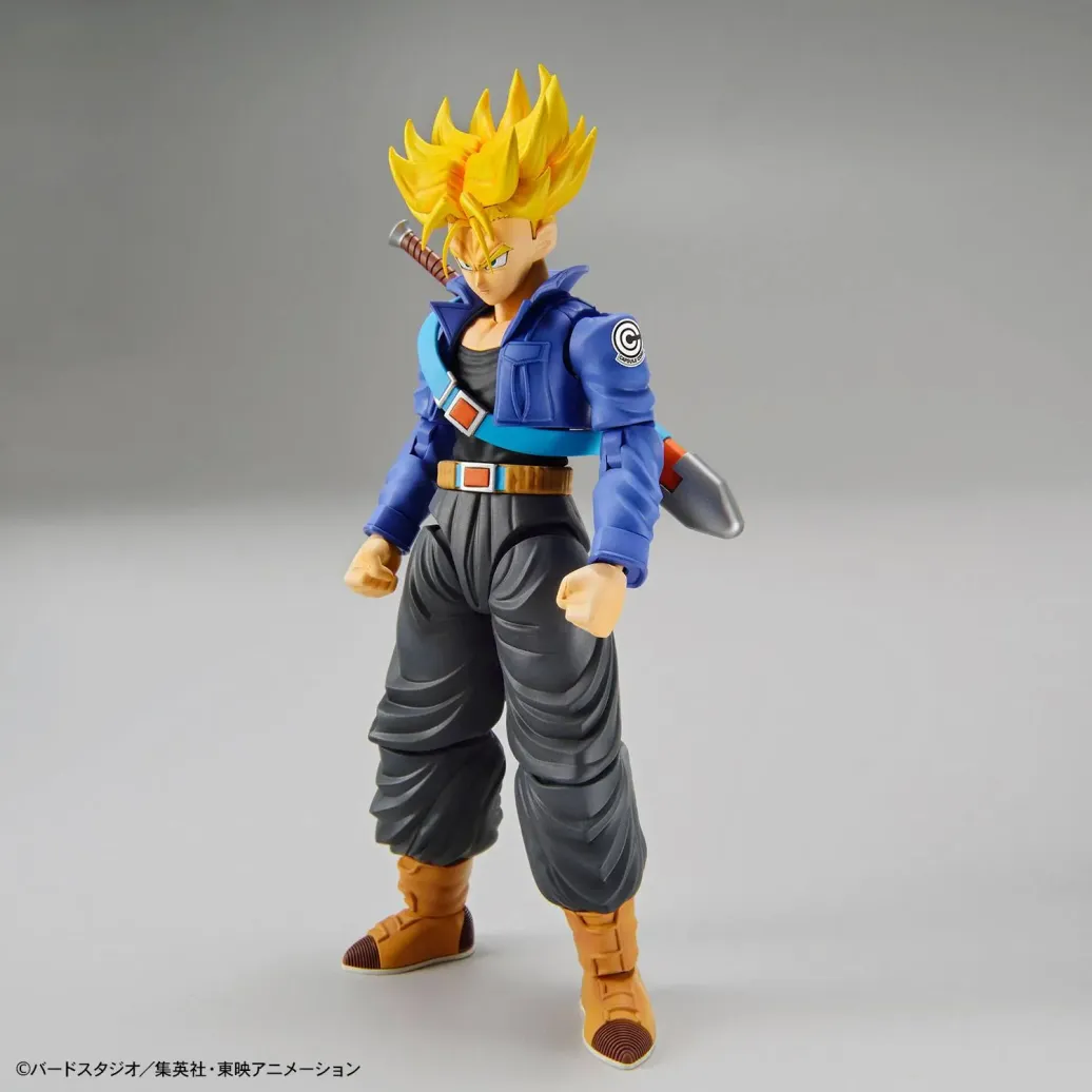 Dragonball Z Super Saiyan Trunks Figure-rise Model Kit Figur 15 cm