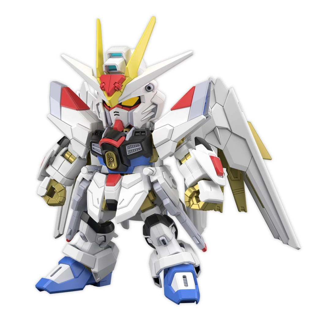 Gundam Seed Freedom: SD Gundam Cross Silhouette - Mighty Strike Freedom Gundam Model Kit