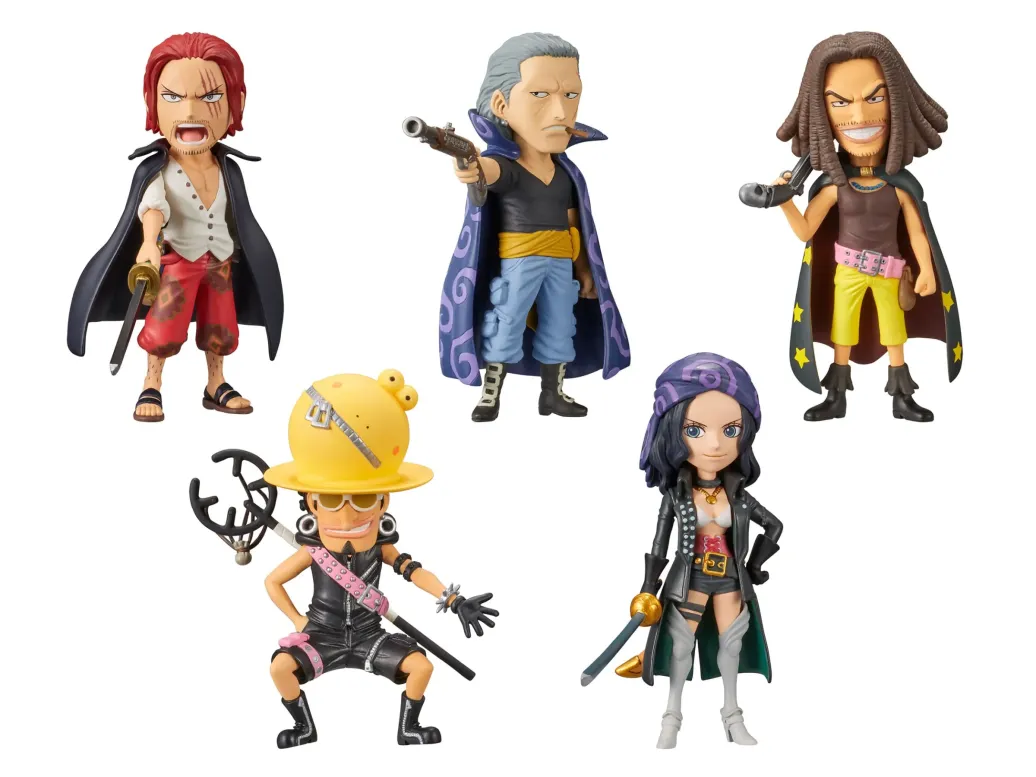 One Piece WCF Minifiguren 7 cm Film Red Volume 3 Display (12)