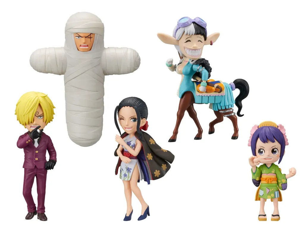 One Piece WCF Minifiguren 7 cm Wanokuni Onigashima 5 Display (12)