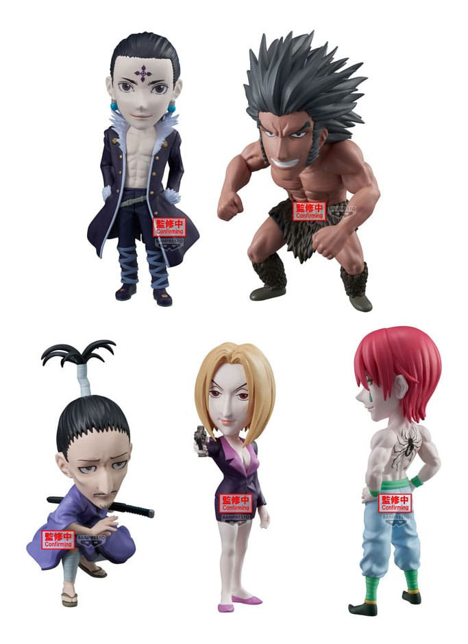 Hunter x Hunter WCF Minifiguren 9 cm The Phantom Troupe Display (12)