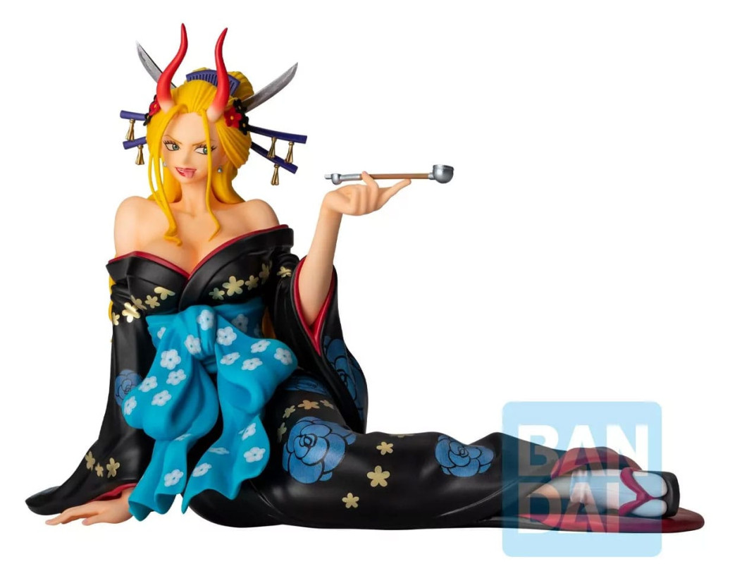 One Piece Ichibansho PVC Statue Glitter Of Ha Black Maria 13 cm