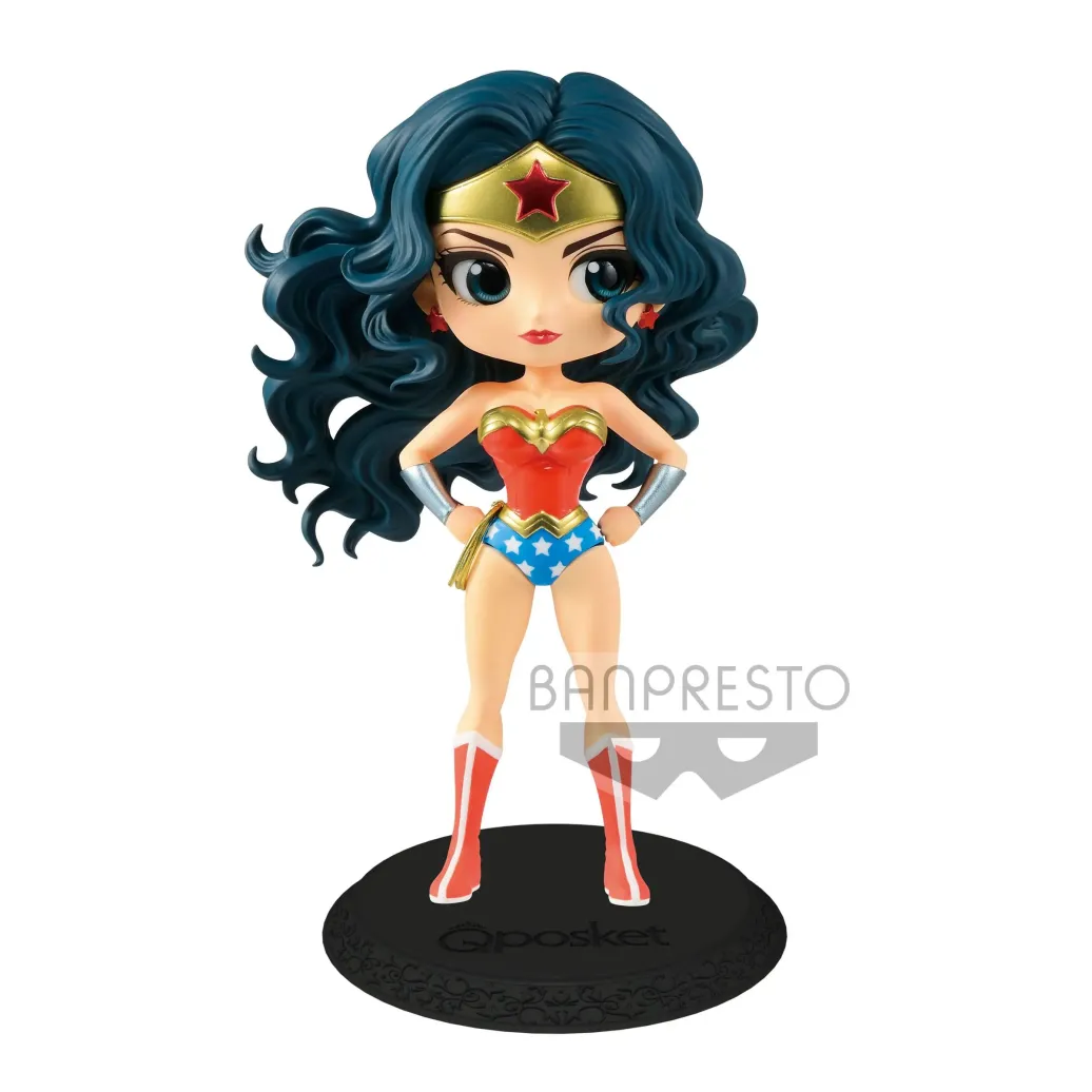 DC Comics Q Posket Minifigur Wonder Woman B Special Color Version 14 cm