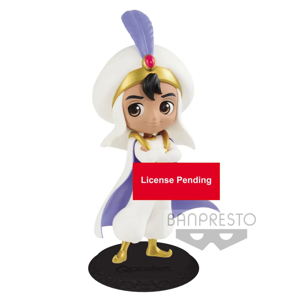 Disney Q Posket Minifigur Aladdin Prince Style Pastel Color Ver. 14 cm