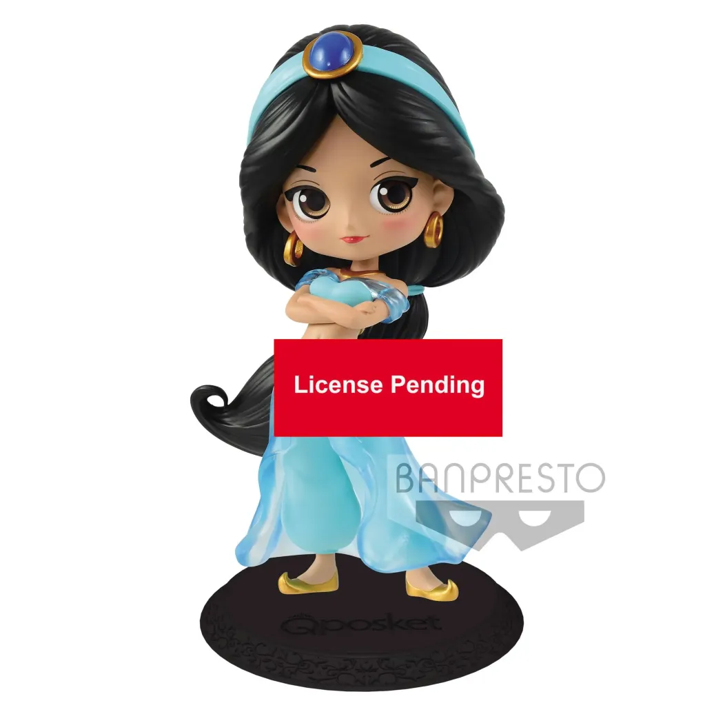 Disney Q Posket Minifigur Jasmine Princess Style Normal Color Ver. 14 cm