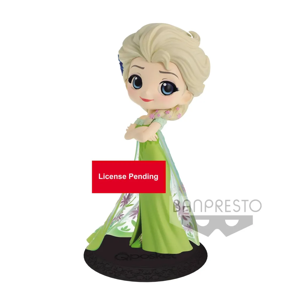 Disney Q Posket Minifigur Elsa Surprise Coordinate Ver. B 14 cm