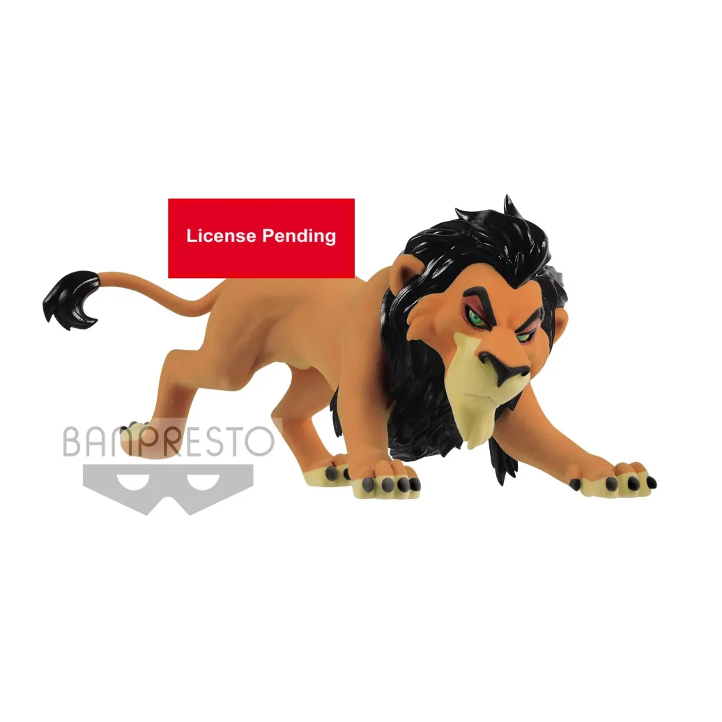 Disney Fluffy Puffy Minifigur Lion King Scar 7 cm