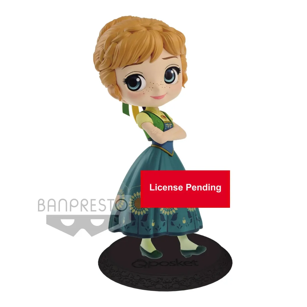 Disney Q Posket Minifigur Anna Surprise Coordinate Ver. A 14 cm