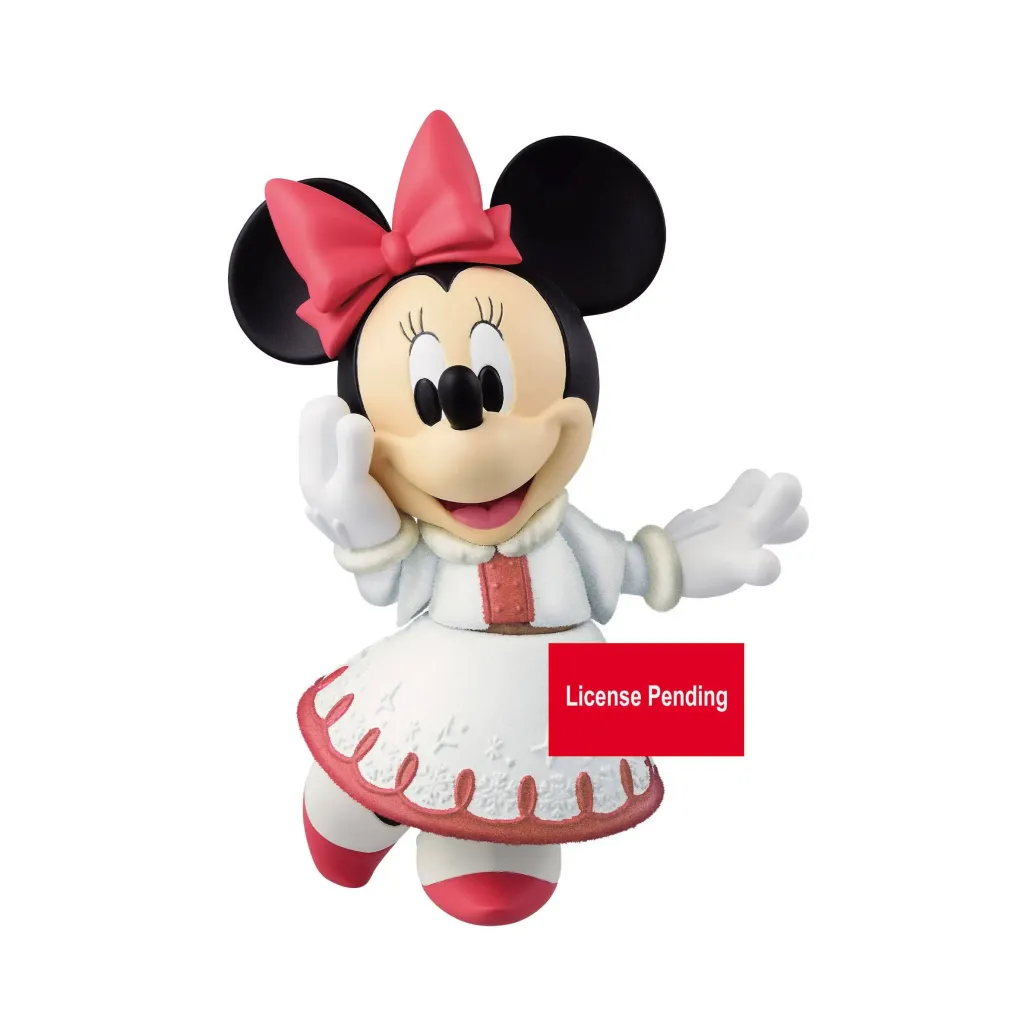 Disney Fluffy Puffy Minifigur Mickey & Minnie B: Minnie 10 cm