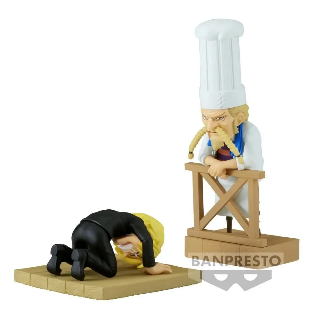 One Piece: WCF Log Stories - Sanji & Zeff Figure