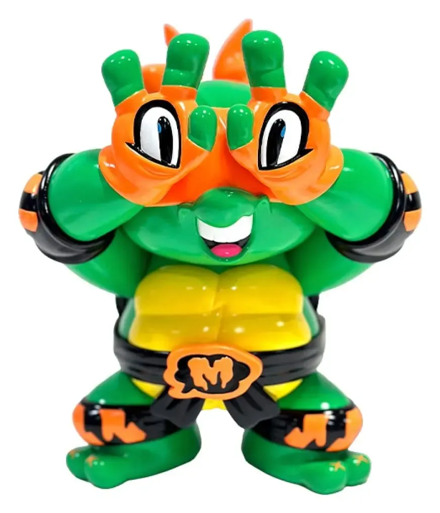 Teenage Mutant Ninja Turtles x Grape Brain Vinyl-Figur Michelangelo 24 cm
