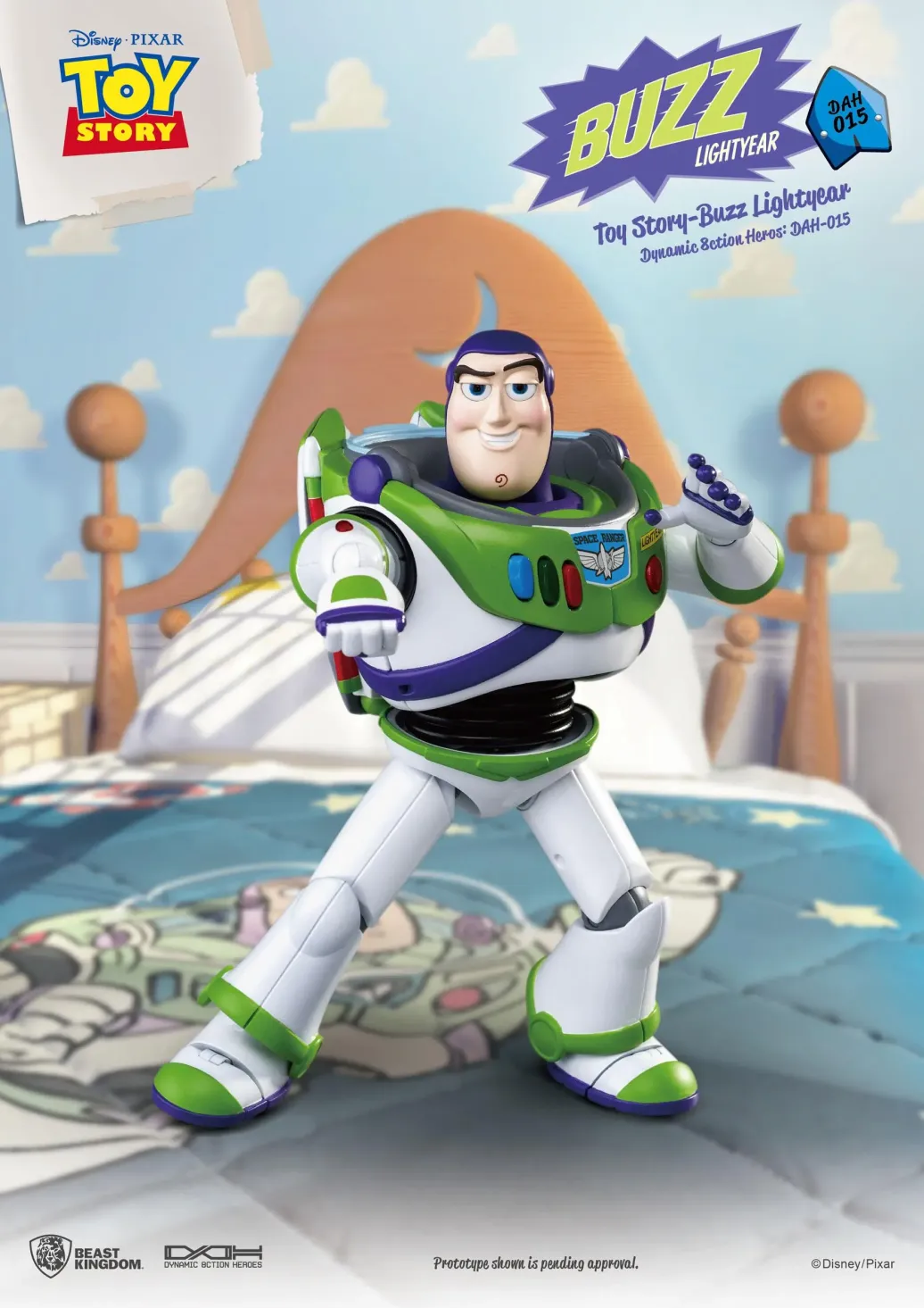 Toy Story Buzz Lightyear Actionfigur Dynamic 8ction Heroes 18 cm