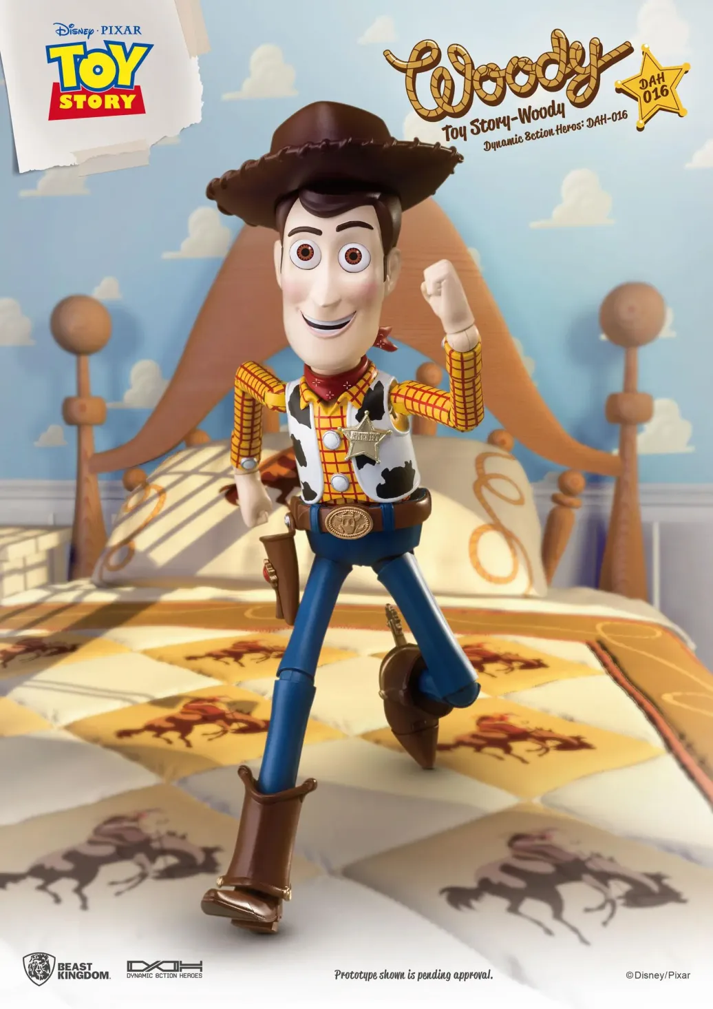 Toy Story Woody Actionfigur Dynamic 8ction Heroes 20 cm