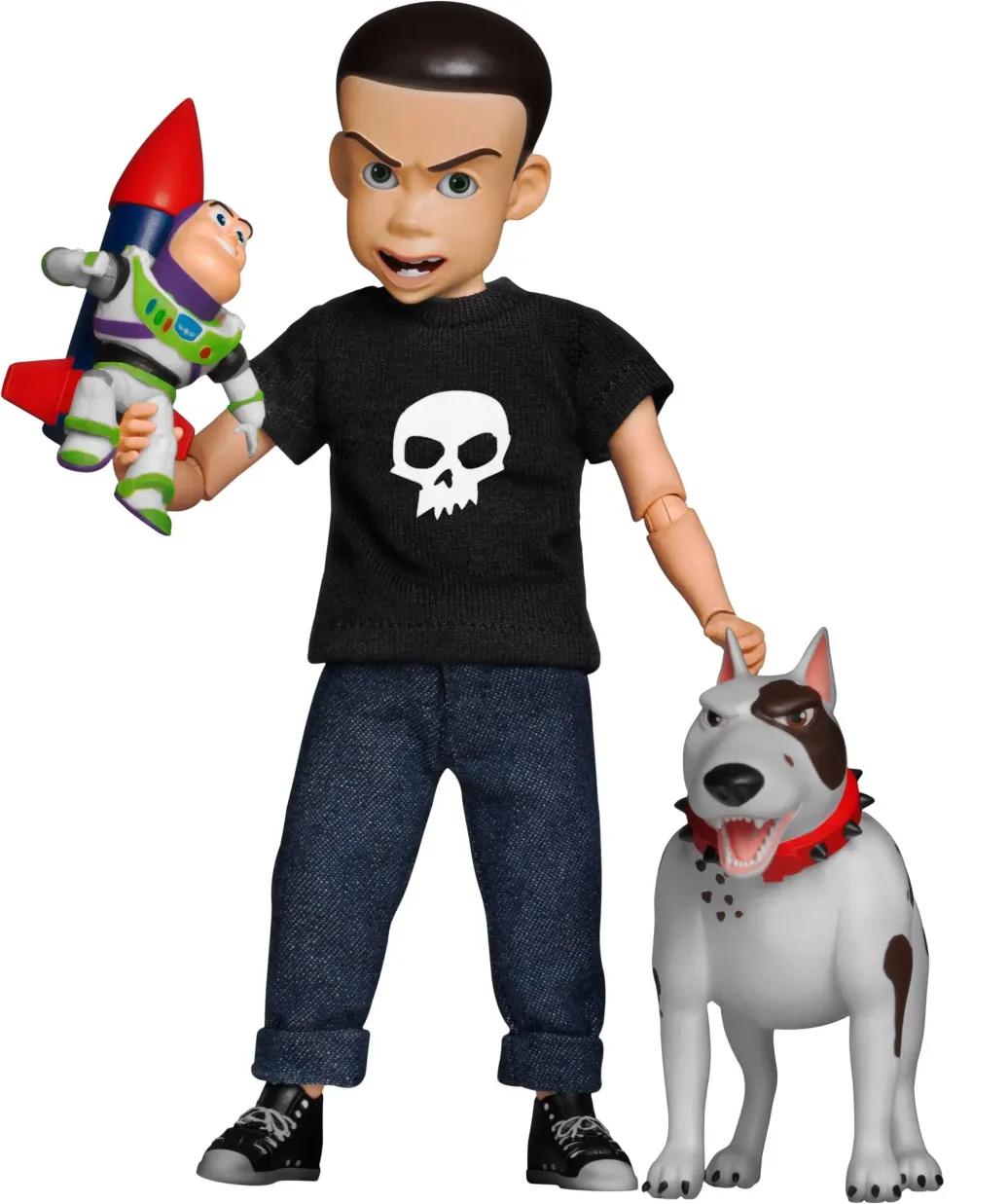 Toy Story Dynamic 8ction Heroes Actionfigur Sid Phillips Deluxe Version 14 cm