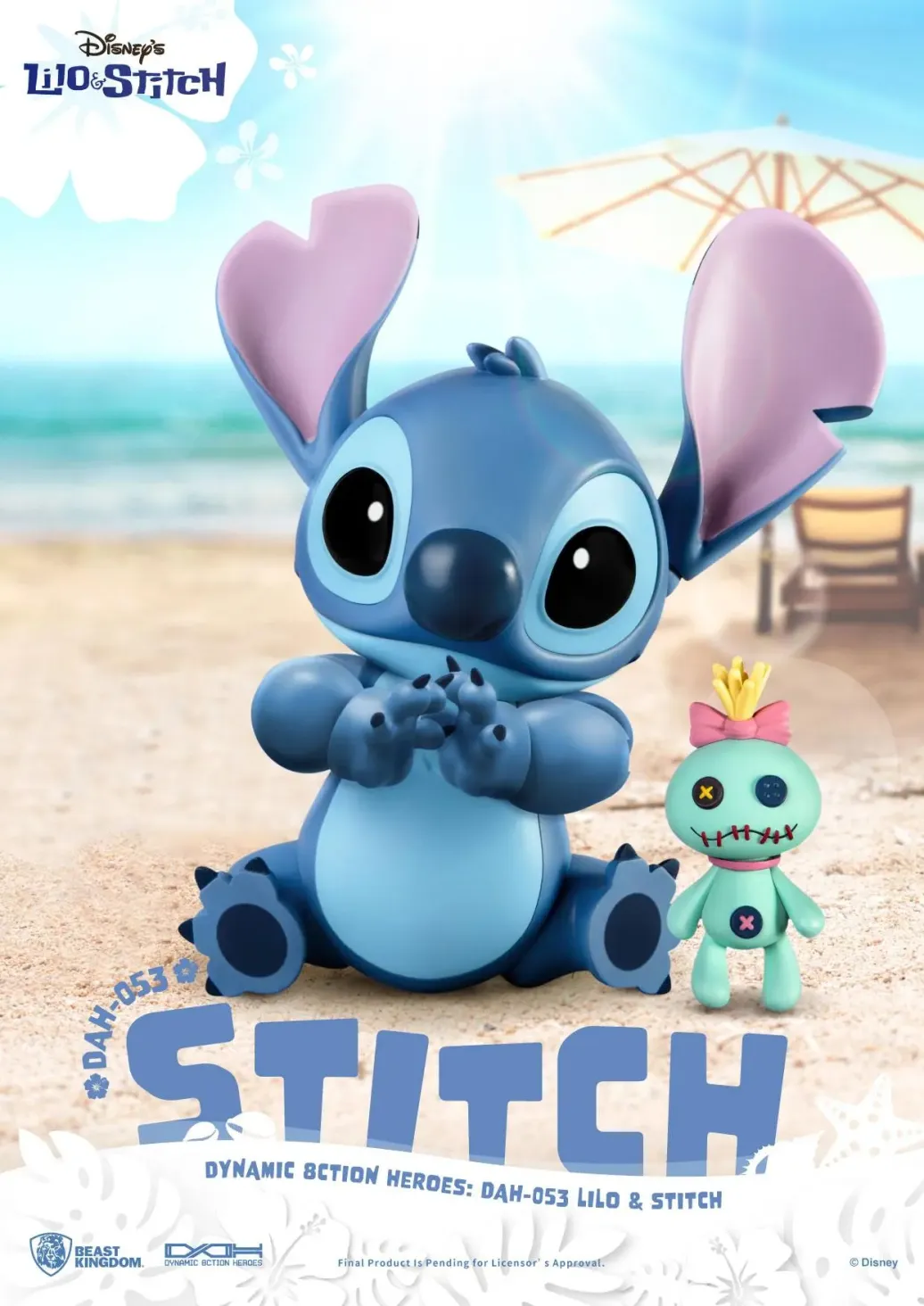 Lilo & Stitch Dynamic 8ction Heroes Actionfigur 1/9 Stitch 18 cm