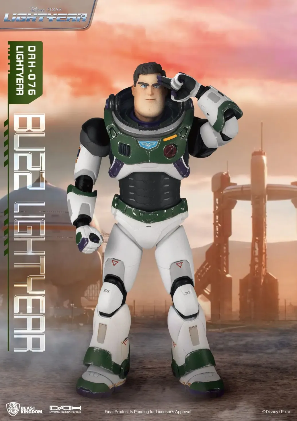 Lightyear Dynamic 8ction Heroes Actionfigur 1/9 Buzz Lightyear Alpha Suit 21 cm