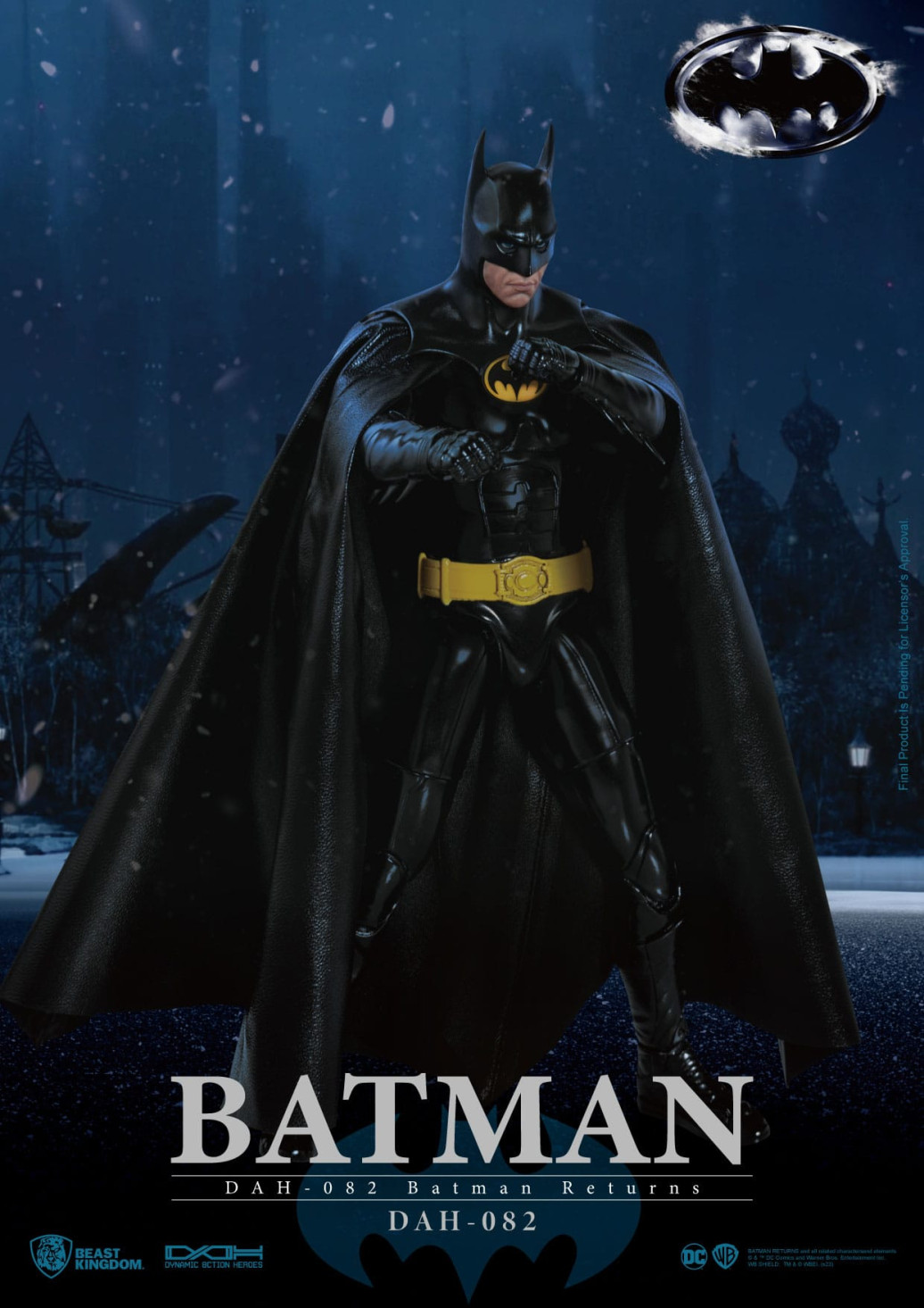 DC Comics Dynamic 8ction Heroes Actionfigur 1/9 Batman Returns Batman 21 cm