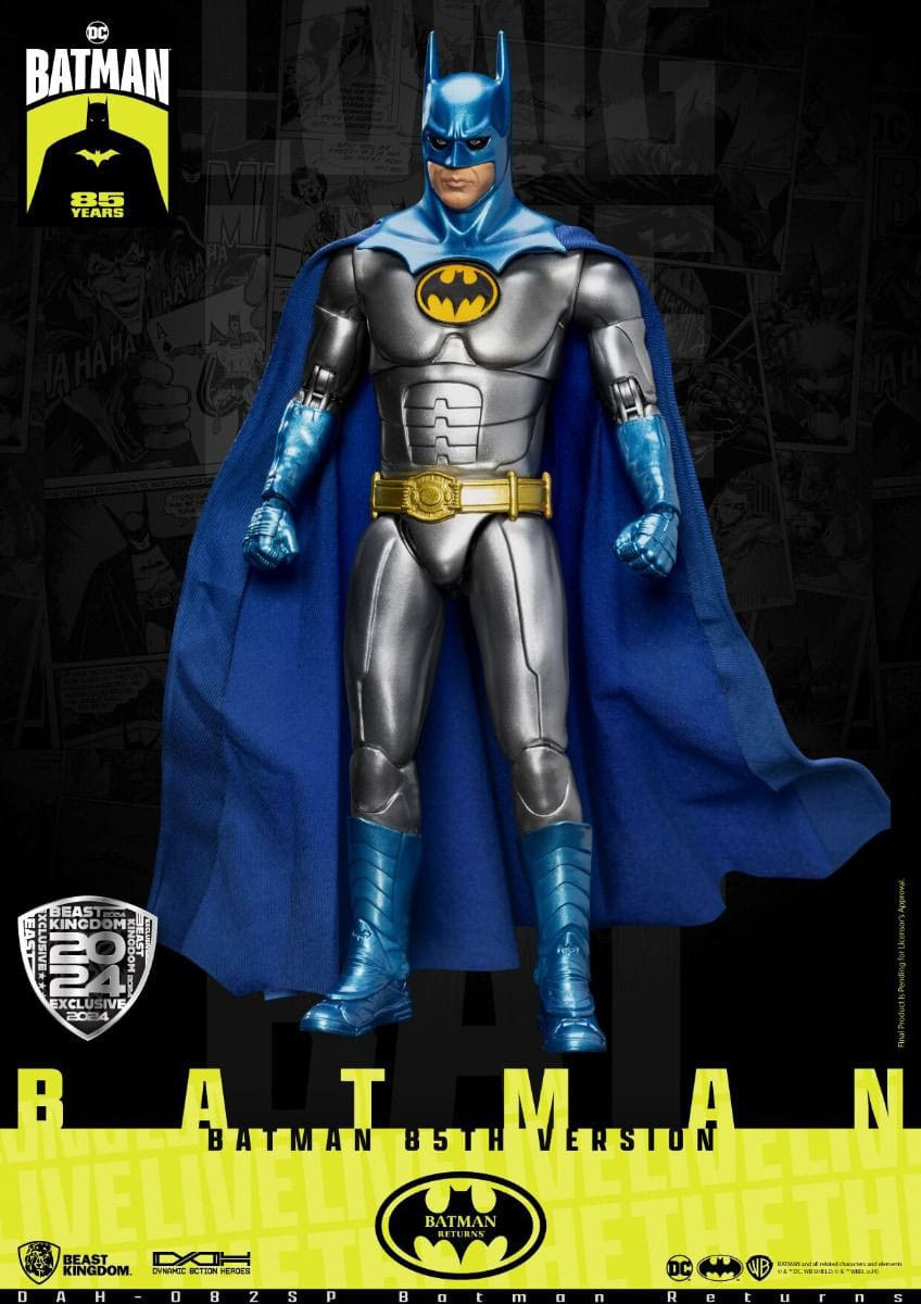 DC Comics Dynamic 8ction Heroes Actionfigur 1/9 Batman Returns Batman 85th Version 21 cm