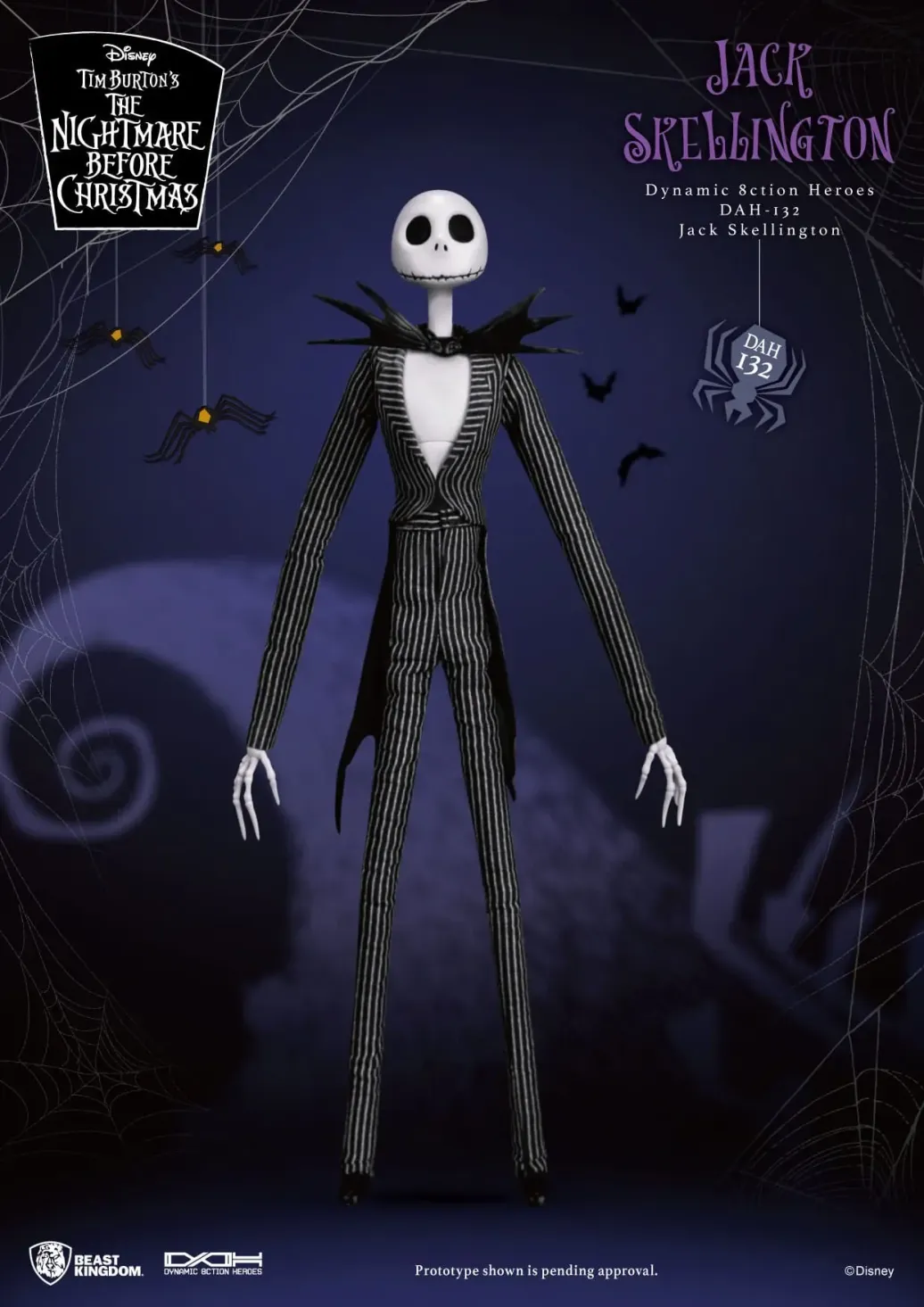 Nightmare before Christmas 8ction Heroes Actionfigur 1/9 Jack 21 cm