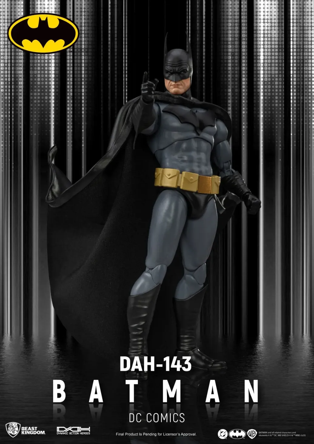 [BWARE] DC Comics Actionfigur Batman 21 cm
