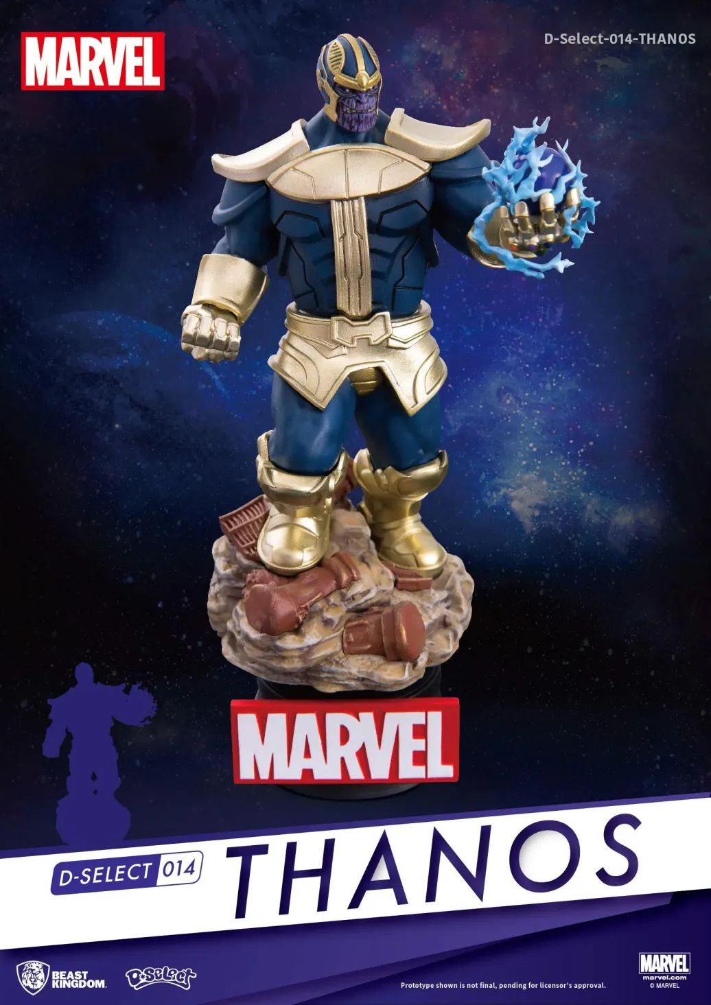 Marvel D-Select PVC Diorama Thanos 15 cm
