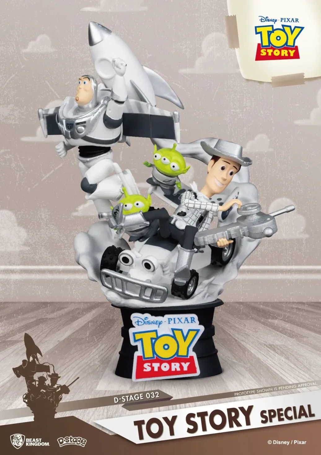 Toy Story D-Stage Diorama Statue 15 cm