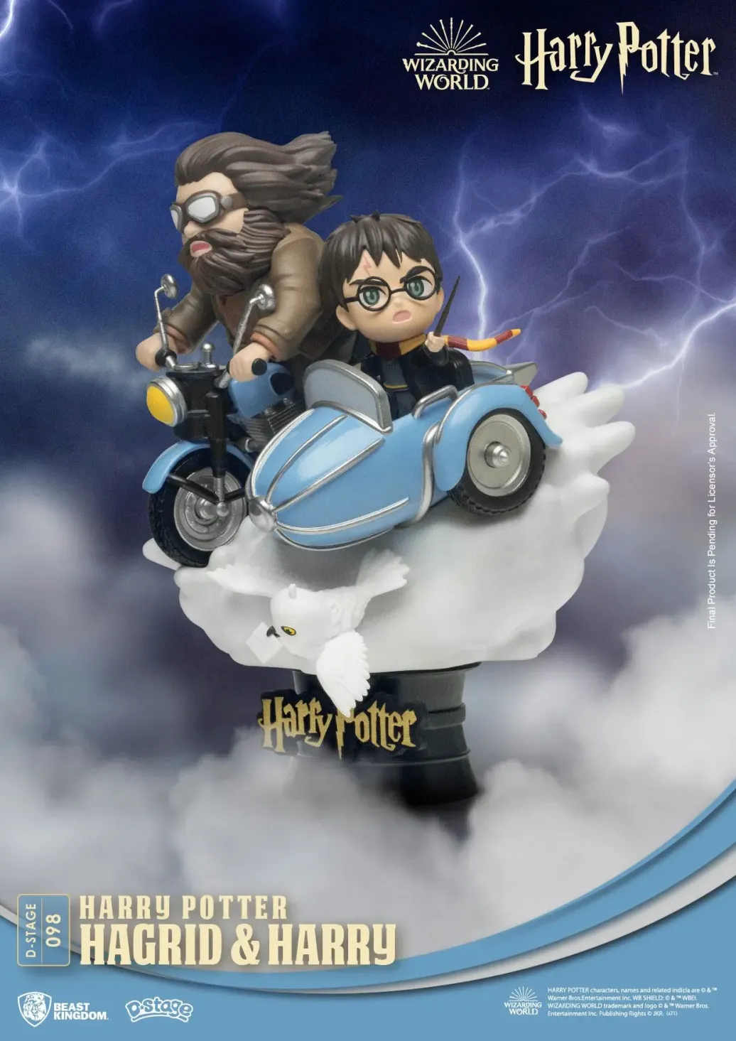 Harry Potter & Hagrid D-Stage PVC Diorama Statue New Version 15 cm