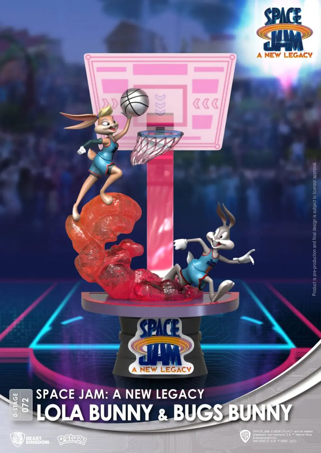 Space Jam: A New Legacy D-Stage PVC Diorama Lola Bunny & Bugs Bunny New Version 15 cm