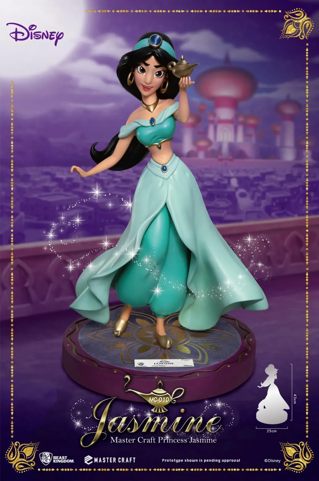 Disney Aladdin Jasmin Master Craft Statue 38 cm
