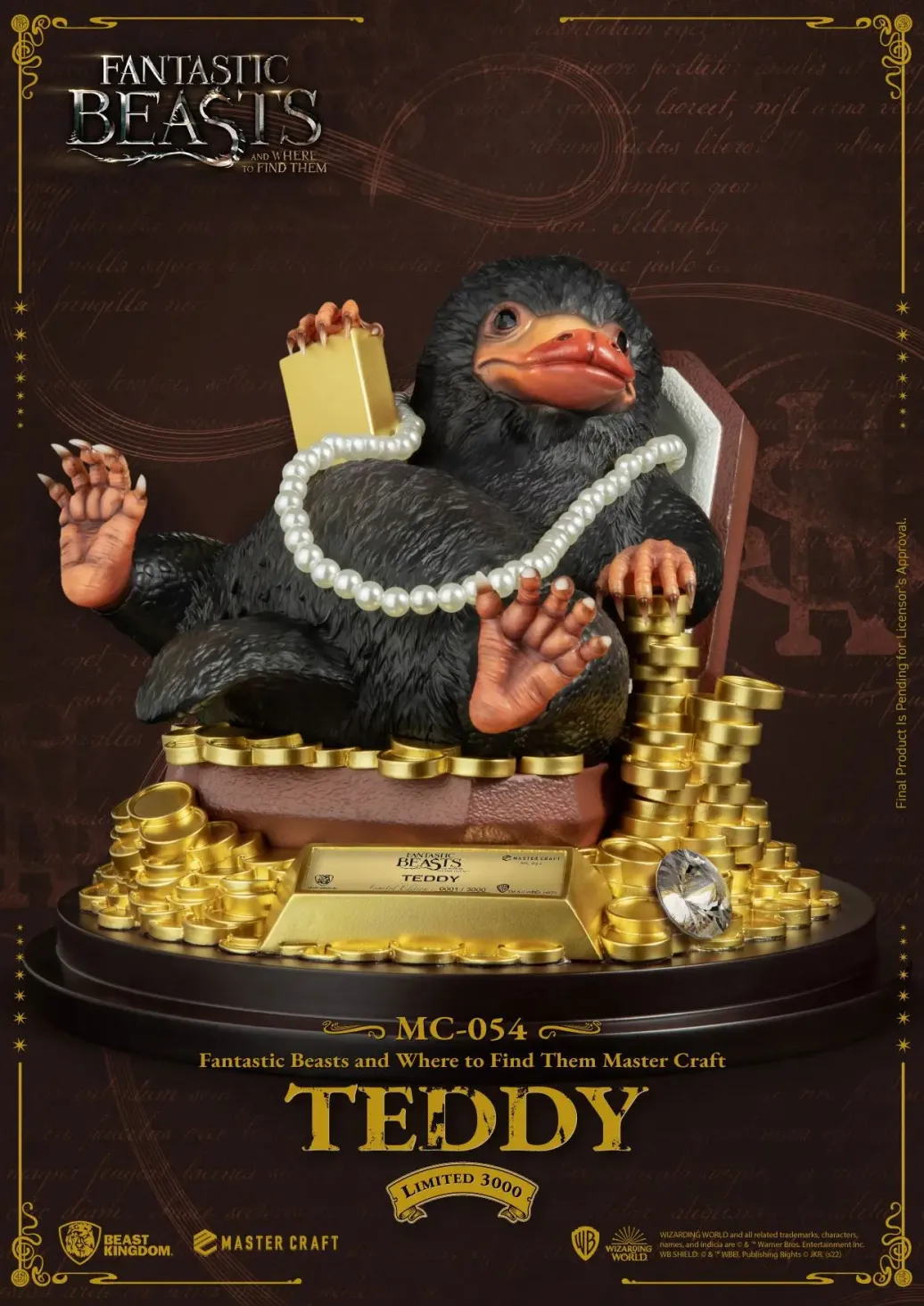 Phantastische Tierwesen Master Craft Statue Teddy 21 cm