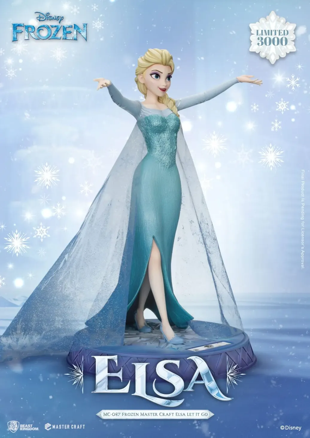 Die Eiskönigin: Master Craft Statue - Elsa "Let It Go" (40 cm)