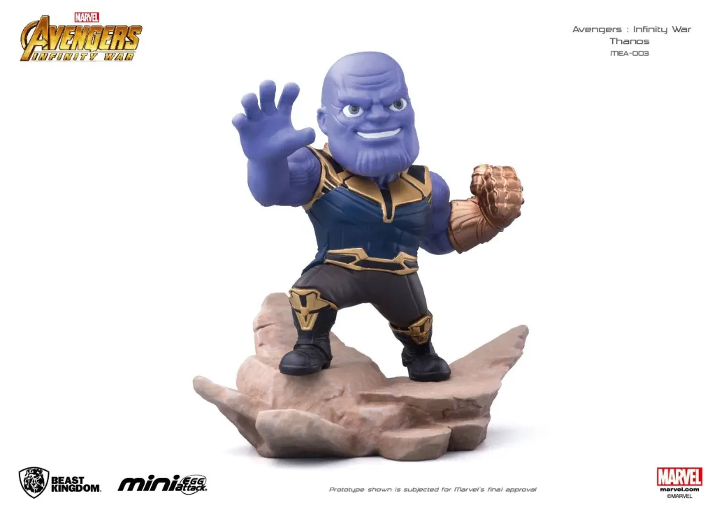 Avengers Infinity War Mini Egg Attack Figur Thanos 9 cm