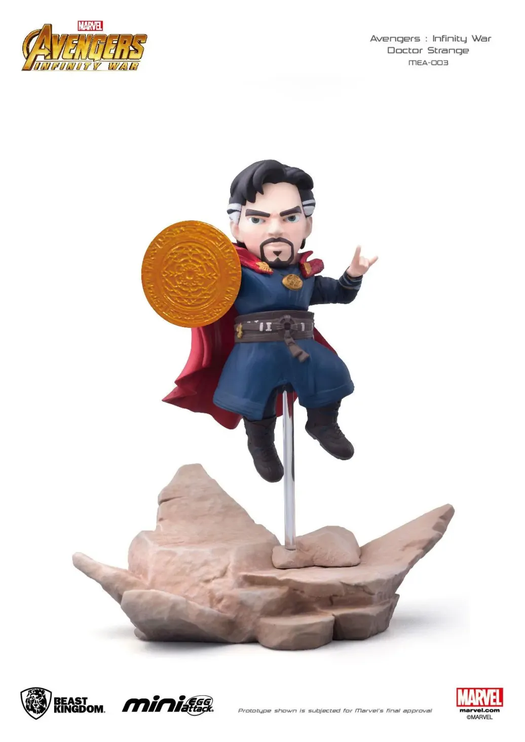 Avengers Infinity War Mini Egg Attack Figur Doctor Strange 9 cm