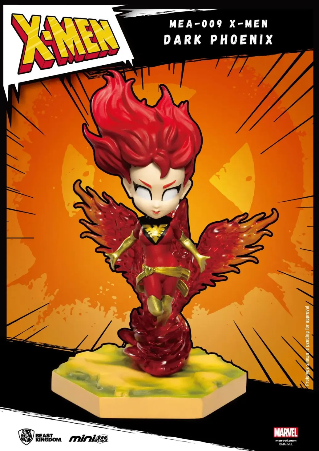 X-Men Mini Egg Attack Figur Dark Phoenix 11 cm