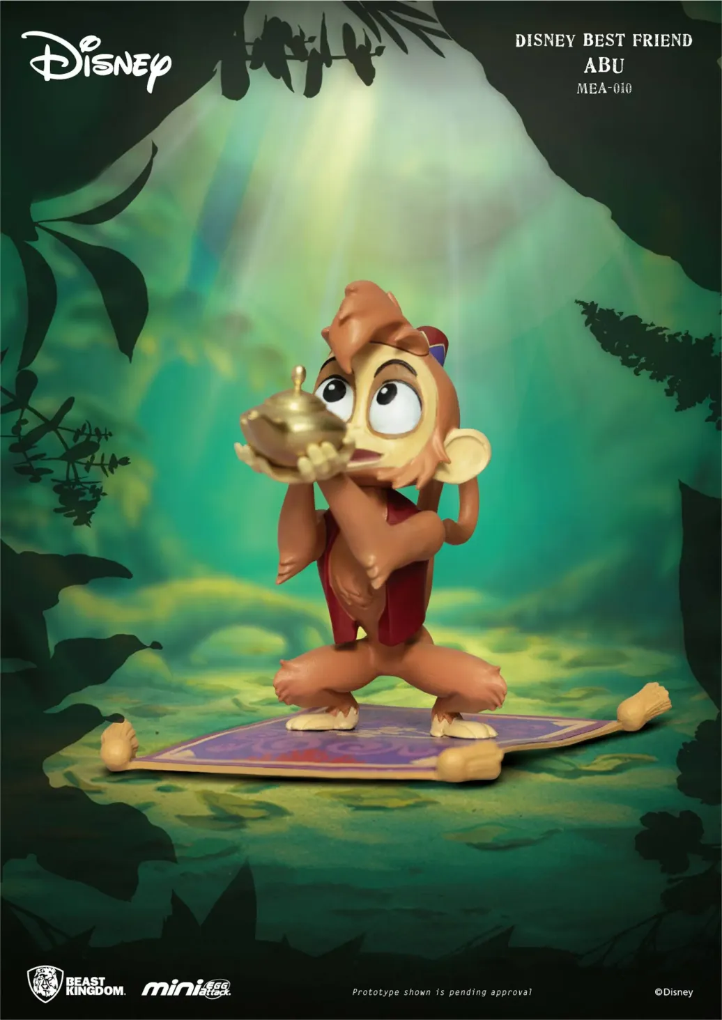 Disney Best Friends Mini Egg Attack Figur Abu 8 cm