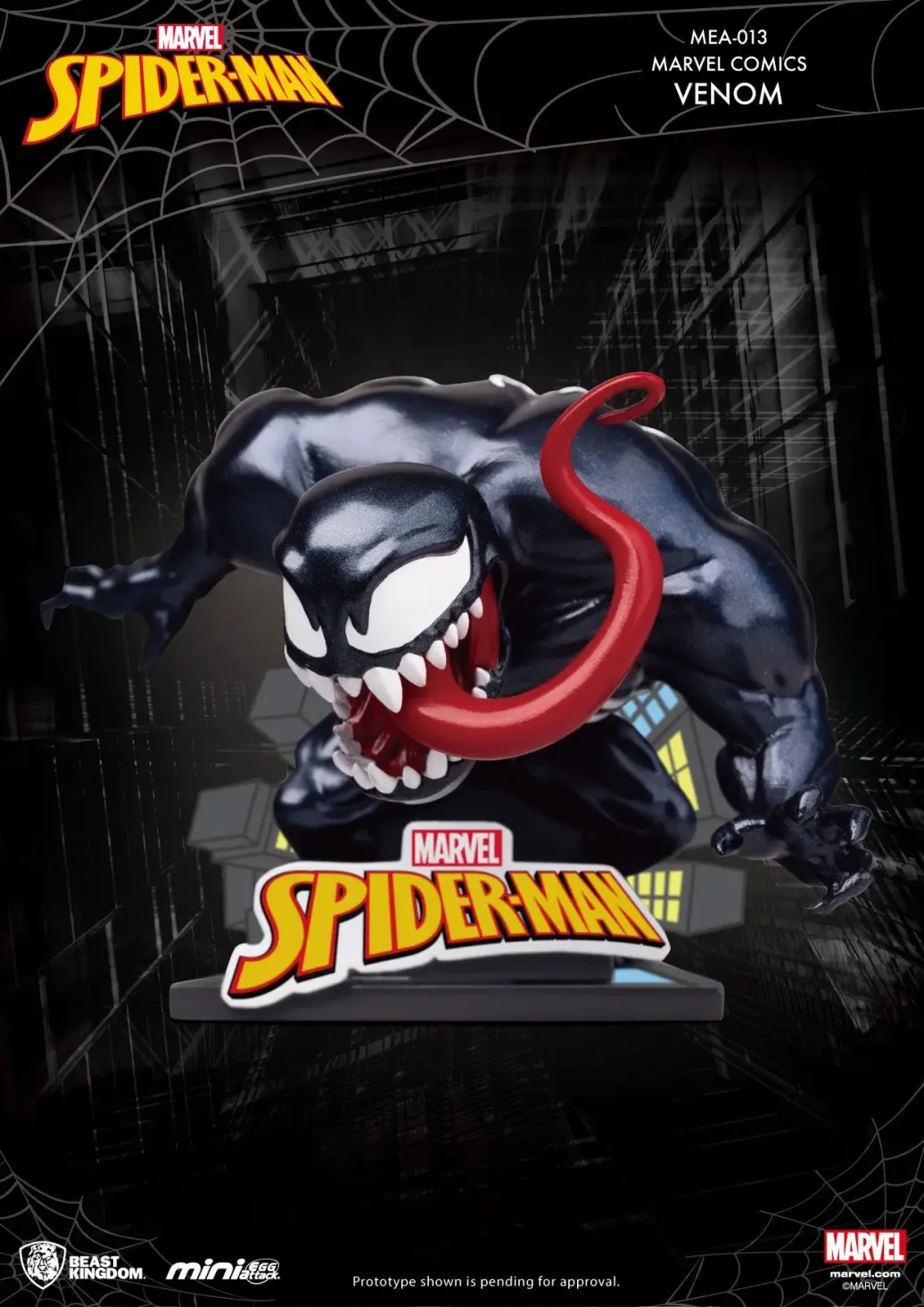 Marvel Comics Venom Mini Egg Attack Figur 8 cm