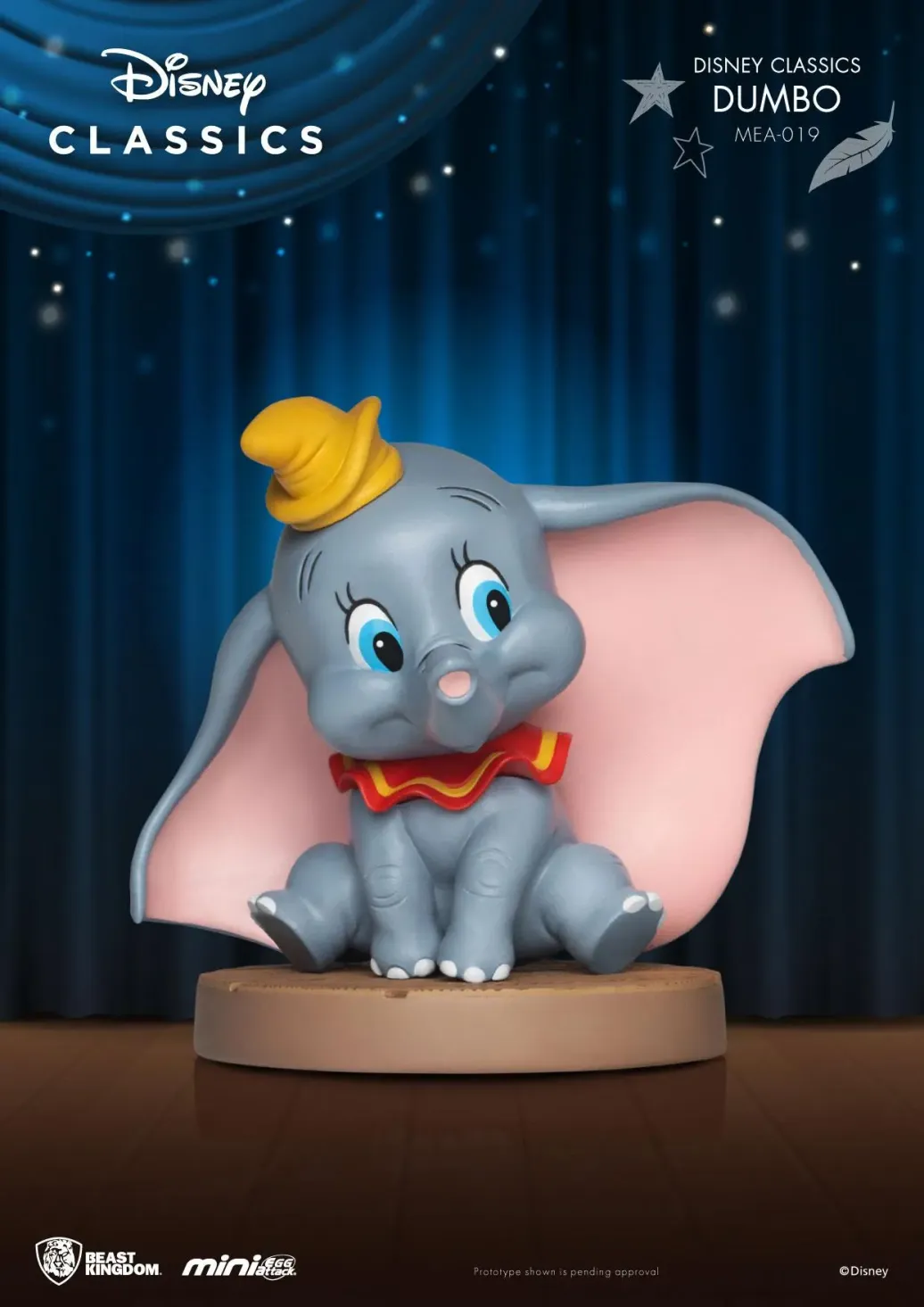 Disney Classic Series Mini Egg Attack Figur Dumbo 8 cm