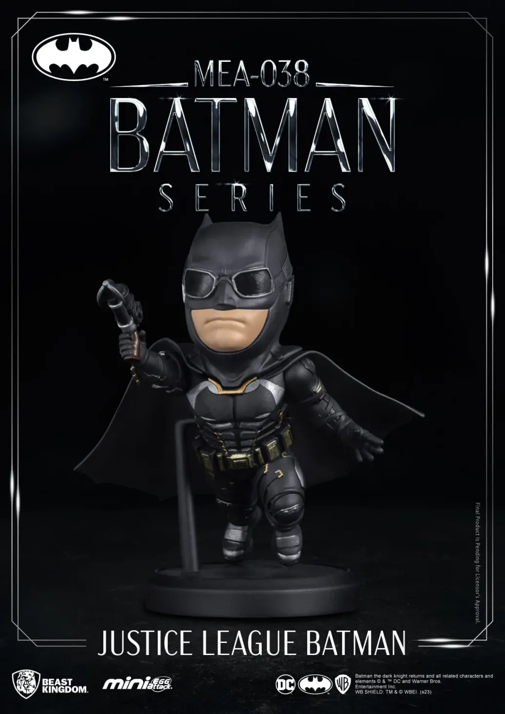 DC Comics Mini Egg Attack Figur Justice League Batman 8 cm