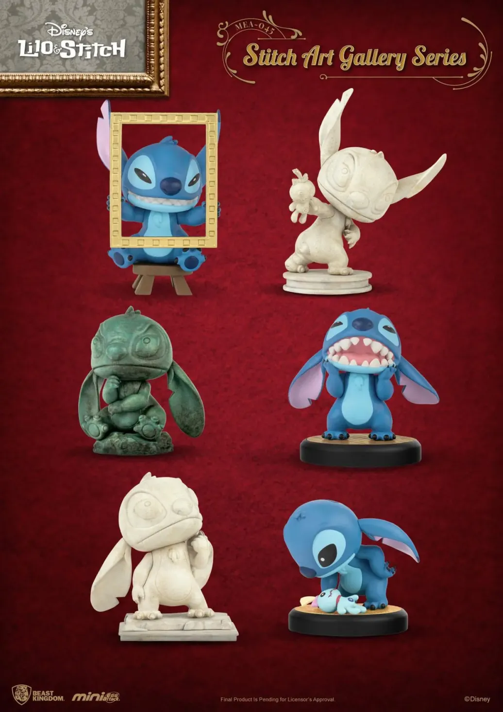 Lilo & Stitch Mini Egg Attack Figuren 8 cm Sortiment Stitch Art Gallery Series (6)