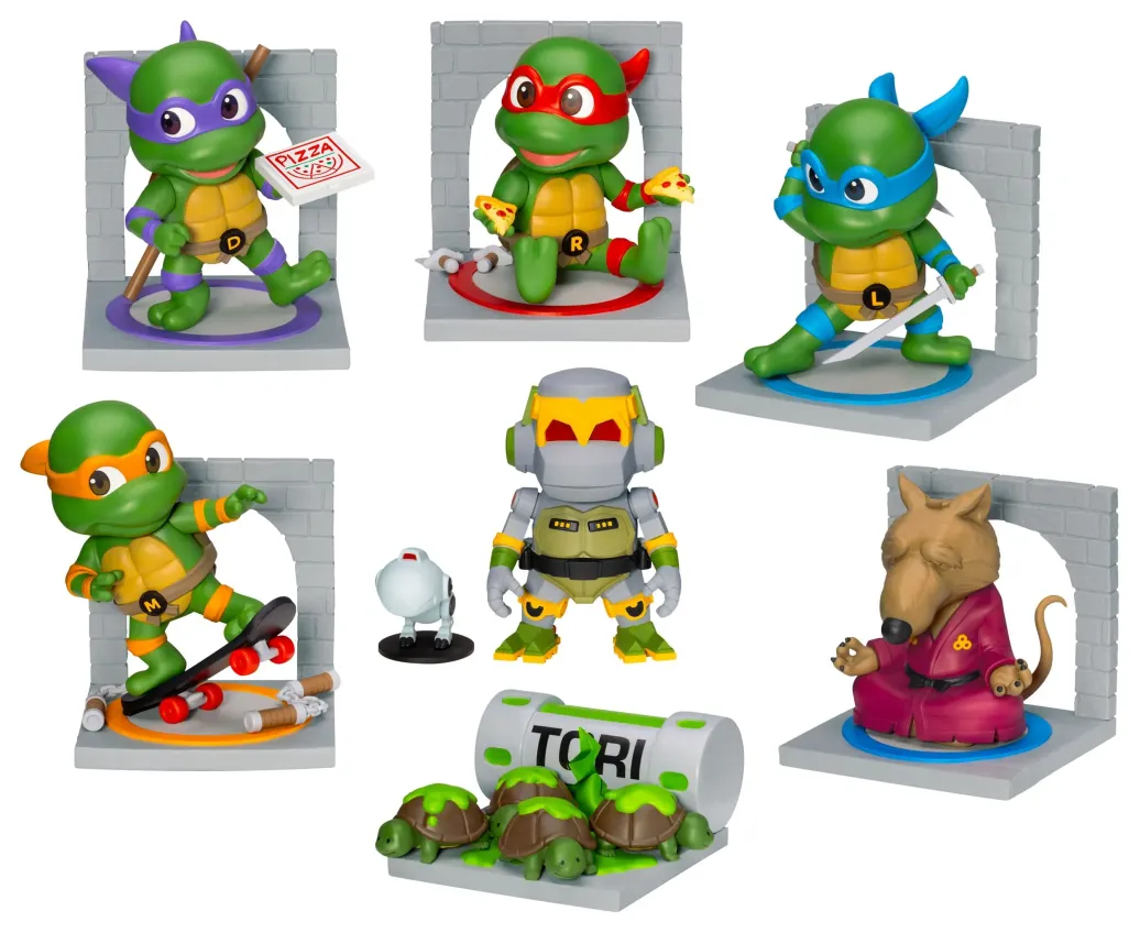 Teenage Mutant Ninja Turtles Mini Egg Attack Blind Box Figuren Series Sortiment 12 cm (6)