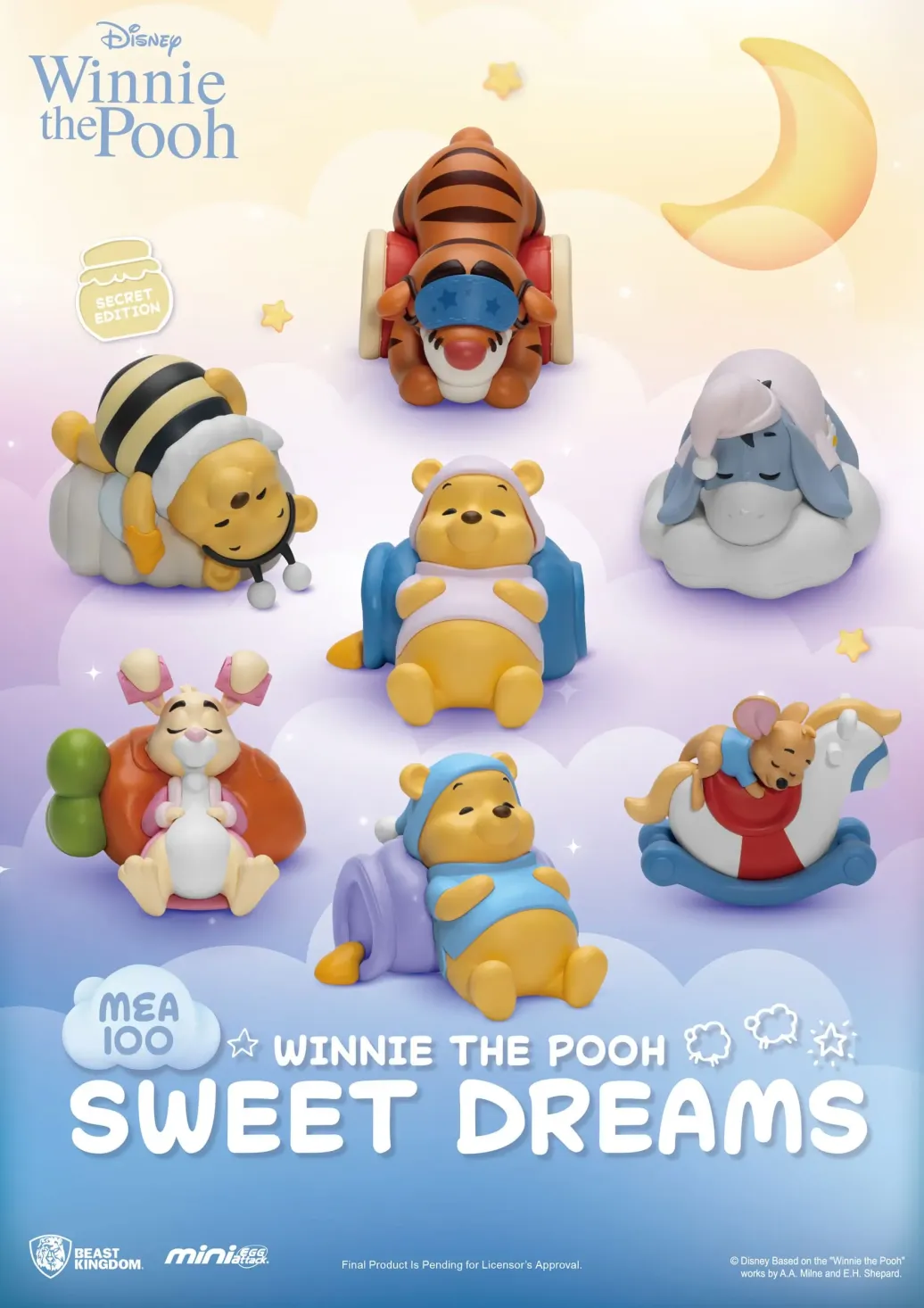 Winnie Puuh Mini Egg Attack Blind Box Figuren sweet dreams Sortiment 6 cm (6)