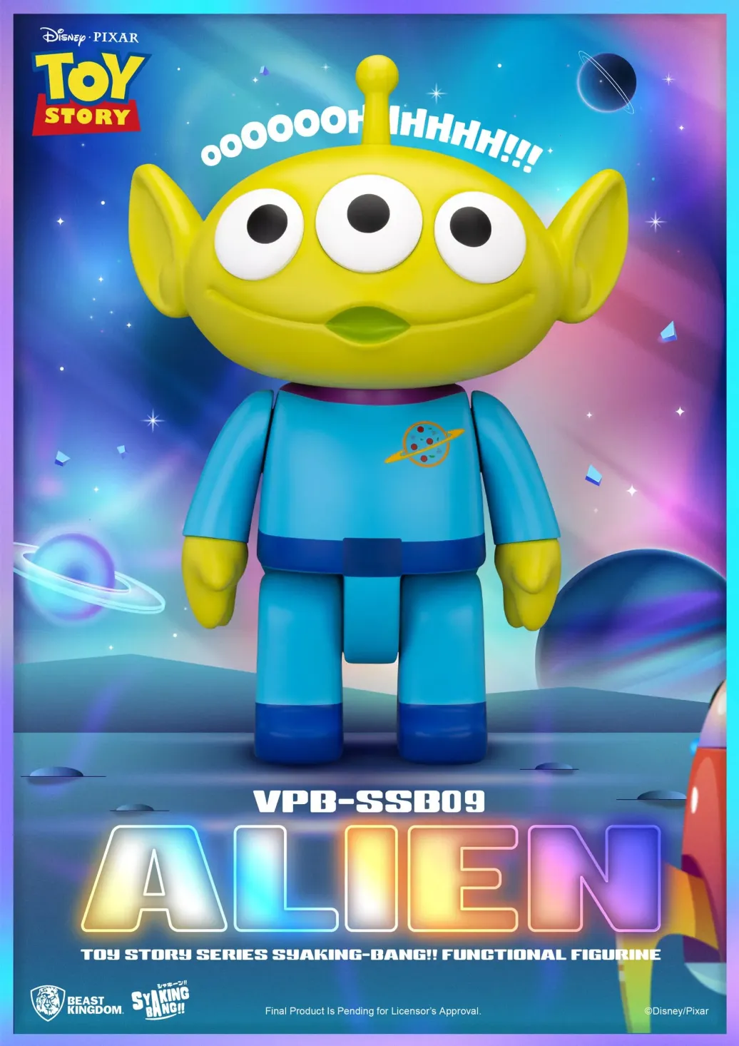 Toy Story Syaking Bang Series PVC Spardose Alien 33 cm